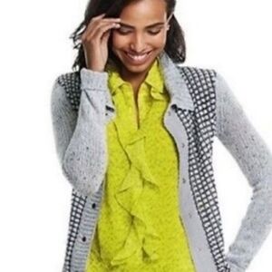 Cabi Sleeveless Ruffle Blouse - Yellow